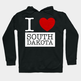 I Love South Dakota Hoodie